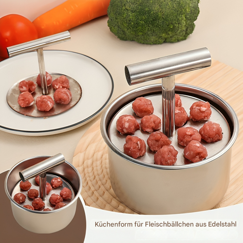 BowLift | Stainless Steel Meatball Mold Equal Size Kitchen Helper