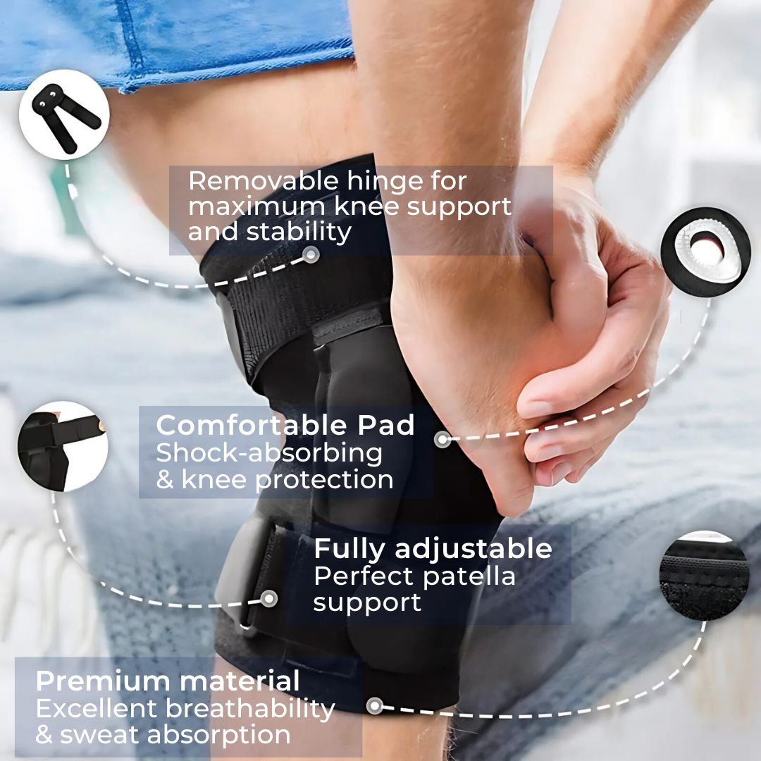 FlexGuard ACL Knee Brace | Knee Support - Knee Stability - Reduces Pain and Swelling - Limits Motion - Protects Knee - Improves Recovery Bowlift