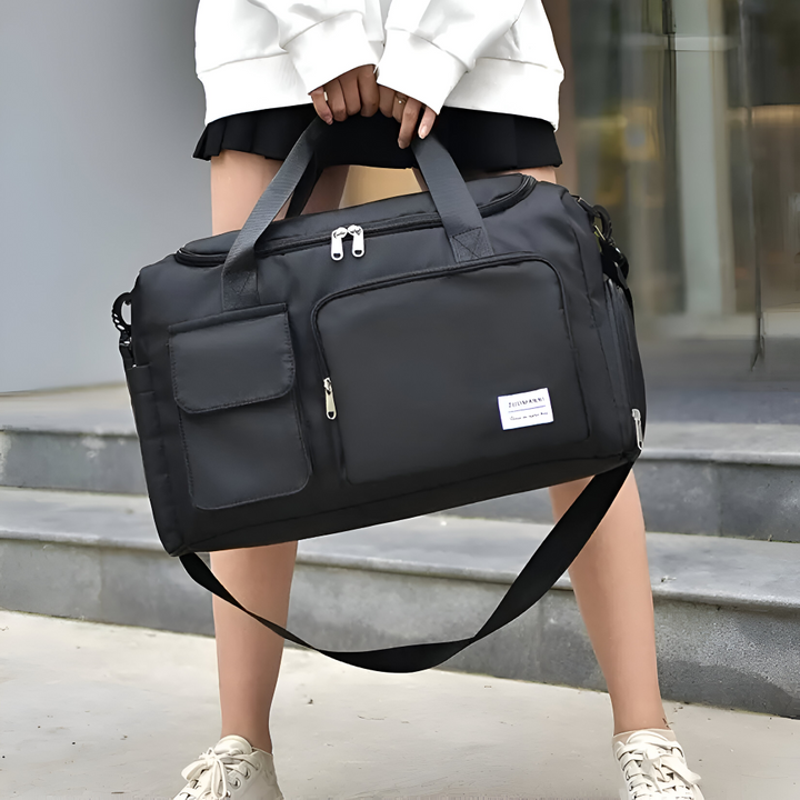 Waterproof Travel Bag with Shoe Compartment – Lightweight Weekend Bag with Plenty of Storage | Bowlift