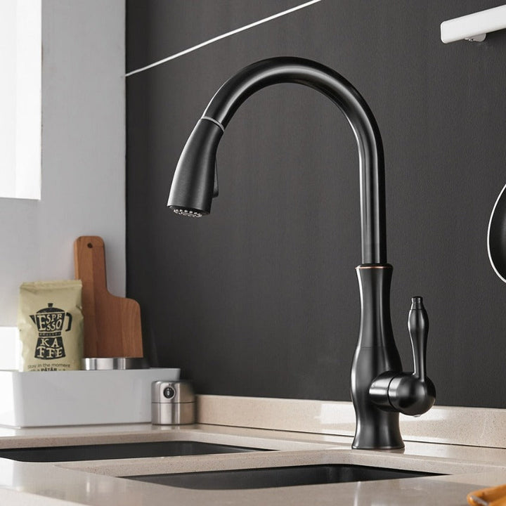 BowLift | SinkFlow Pull-Out Kitchen Faucets for Modern Kitchens