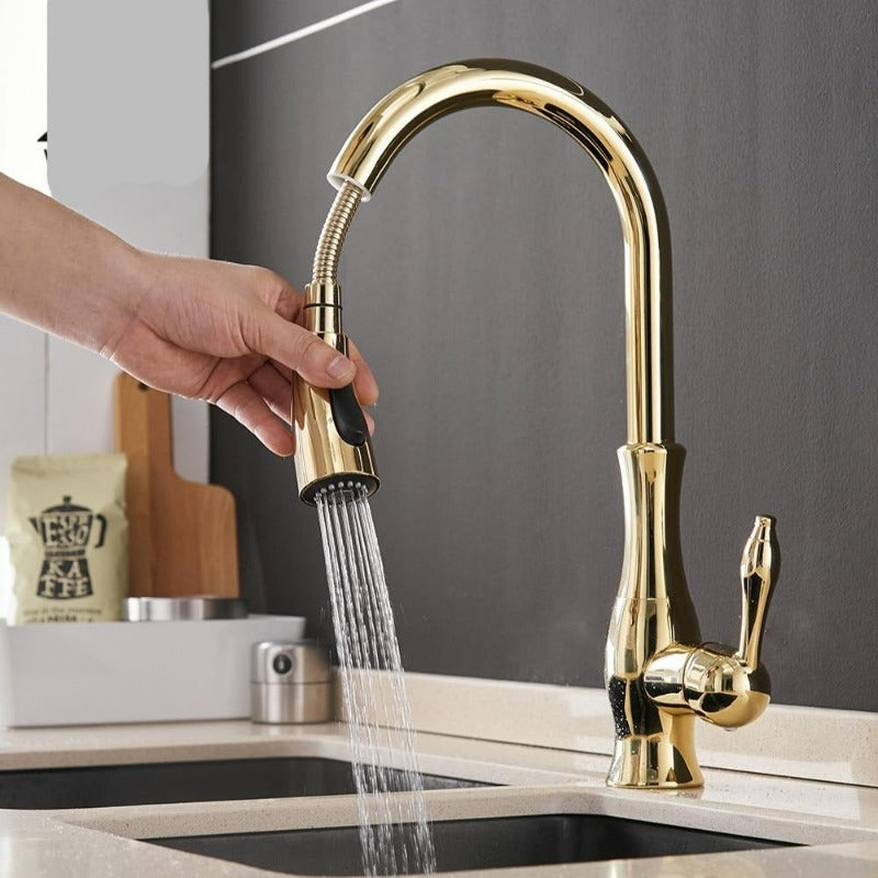 BowLift | SinkFlow Pull-Out Kitchen Faucets for Modern Kitchens
