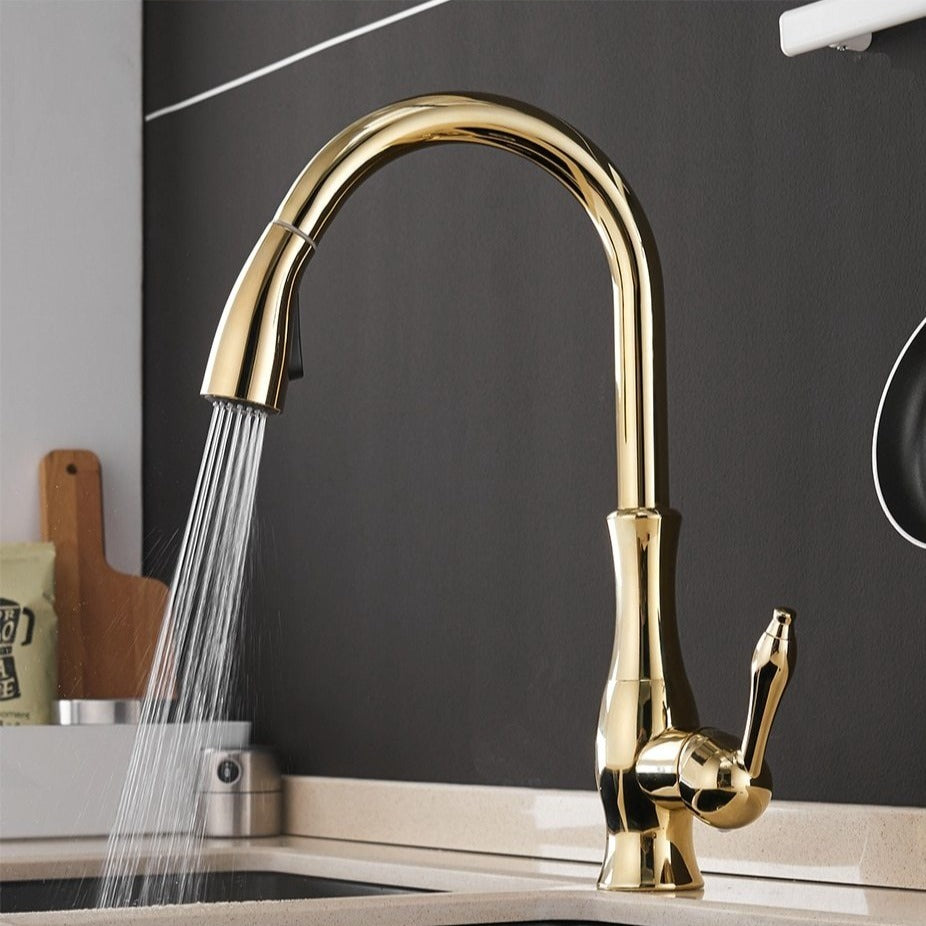 BowLift | SinkFlow Pull-Out Kitchen Faucets for Modern Kitchens
