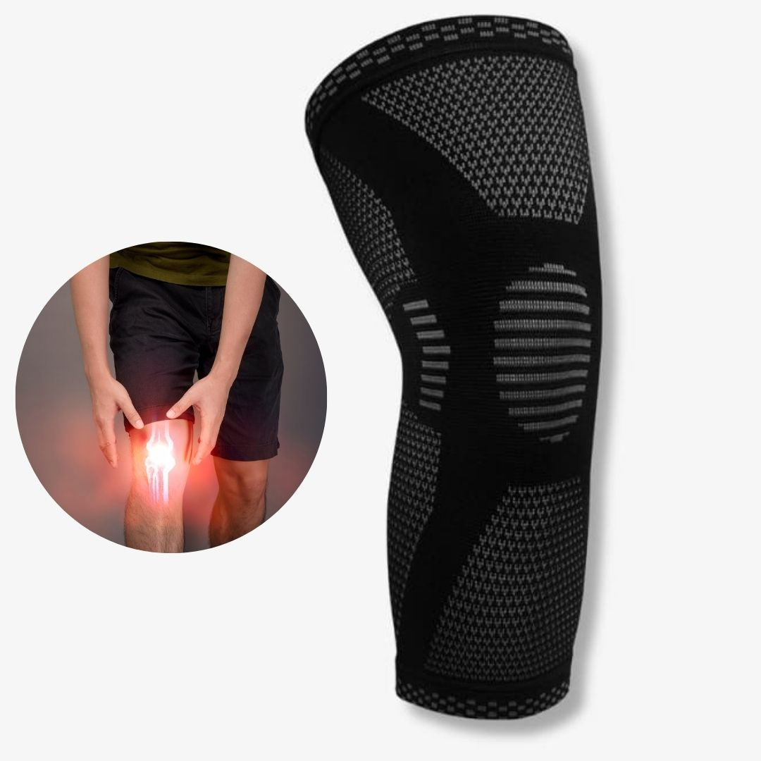 FlexiKnee Active Knee Protector | Compression Support for Stability and Pain Relief - Injury Recovery - Arthritis - Sports - Post-Surgery Bowlift