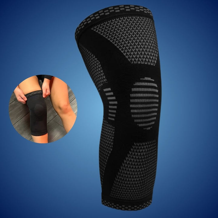 FlexiKnee Active Knee Protector | Compression Support for Stability and Pain Relief - Injury Recovery - Arthritis - Sports - Post-Surgery Bowlift