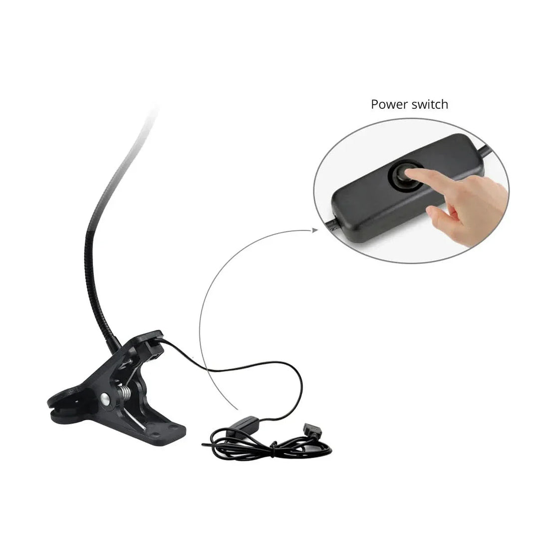 BowLift | USB LED Reading Lamp with Flexible Arm