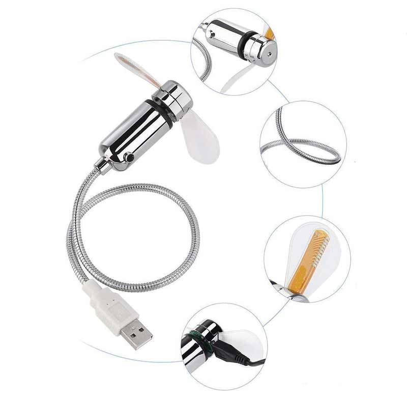 Flexible USB Fan | Bowlift