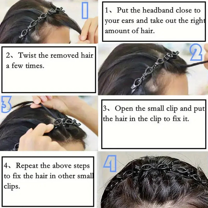 BowLift | Flexible Hair Styling Clip with Adjustable Strong Hold