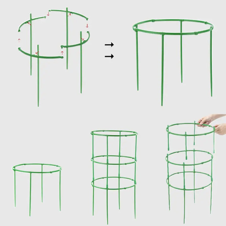 BowLift | Flexible Plant Support Frame — Weatherproof Garden Support with Tool-Free Assembly