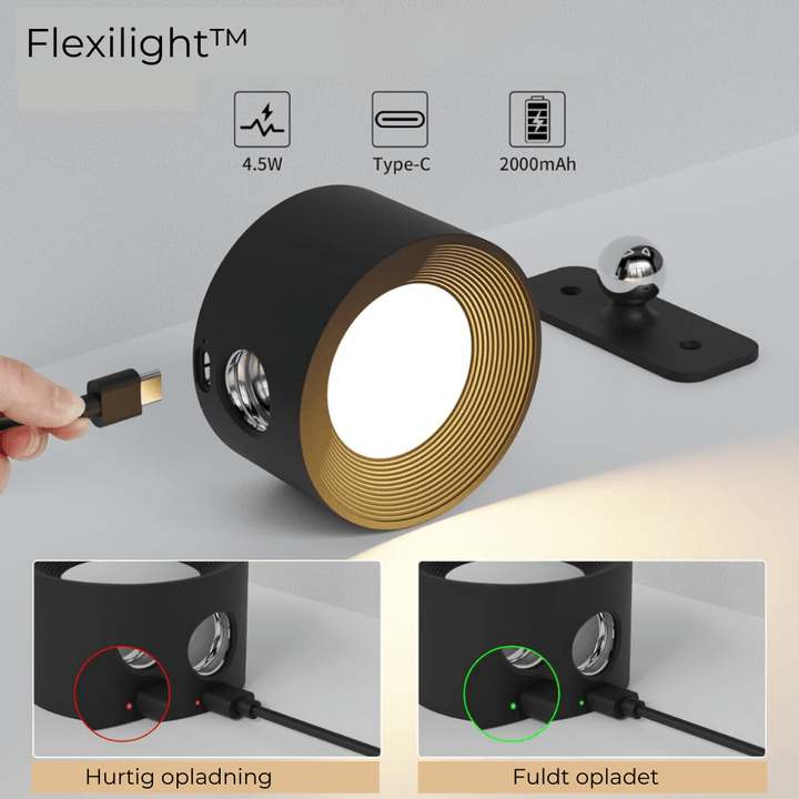 BowLift | Flexilight Wireless Wall Lamp Touch 360 Rotation