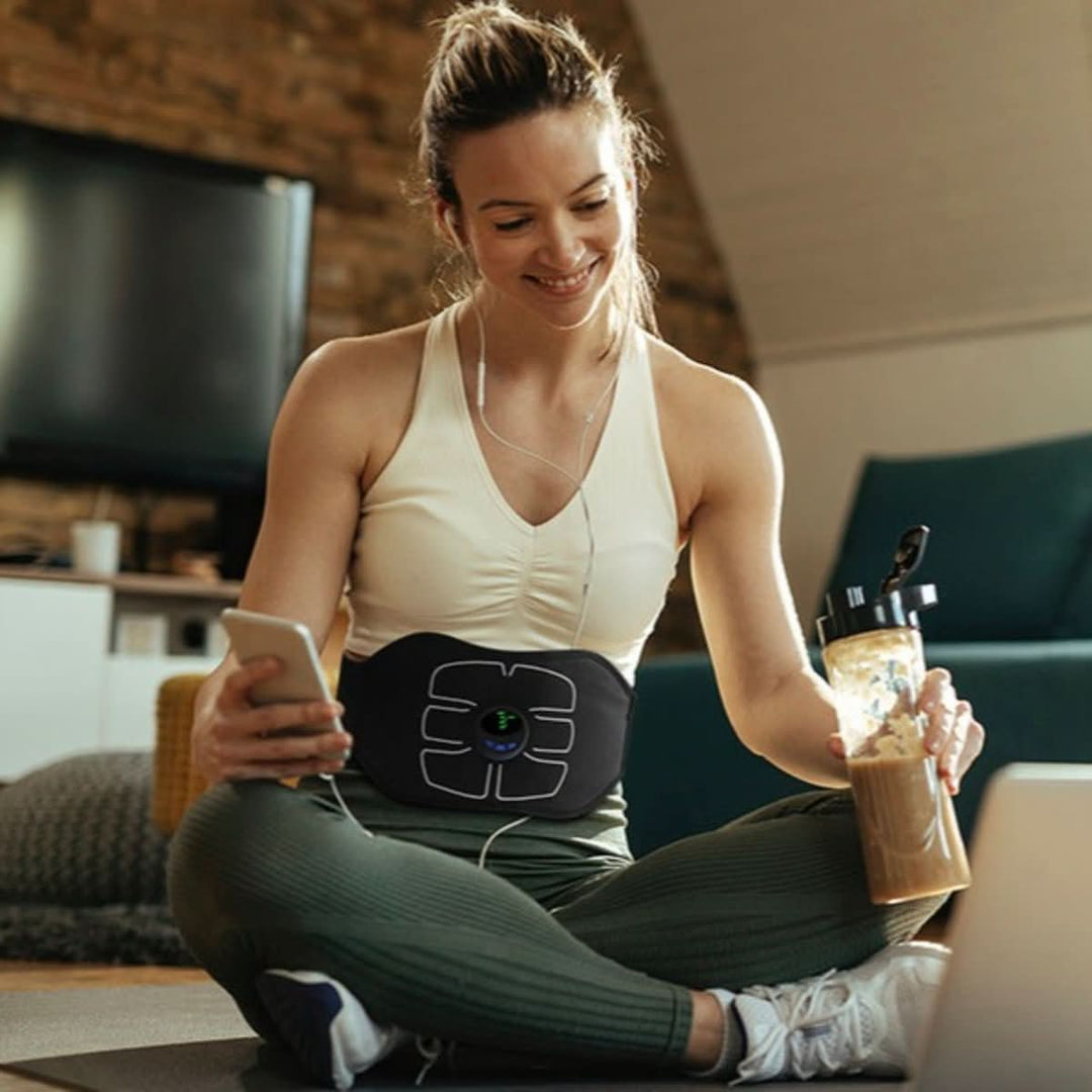 BowLift | Flextone Sculpt – EMS Abdominal Muscle Trainer for effective home training in just 15 minutes