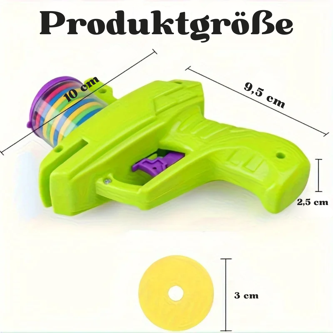 Interactive disc cannon for cats Bowlift
