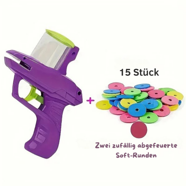 Interactive disc cannon for cats Bowlift