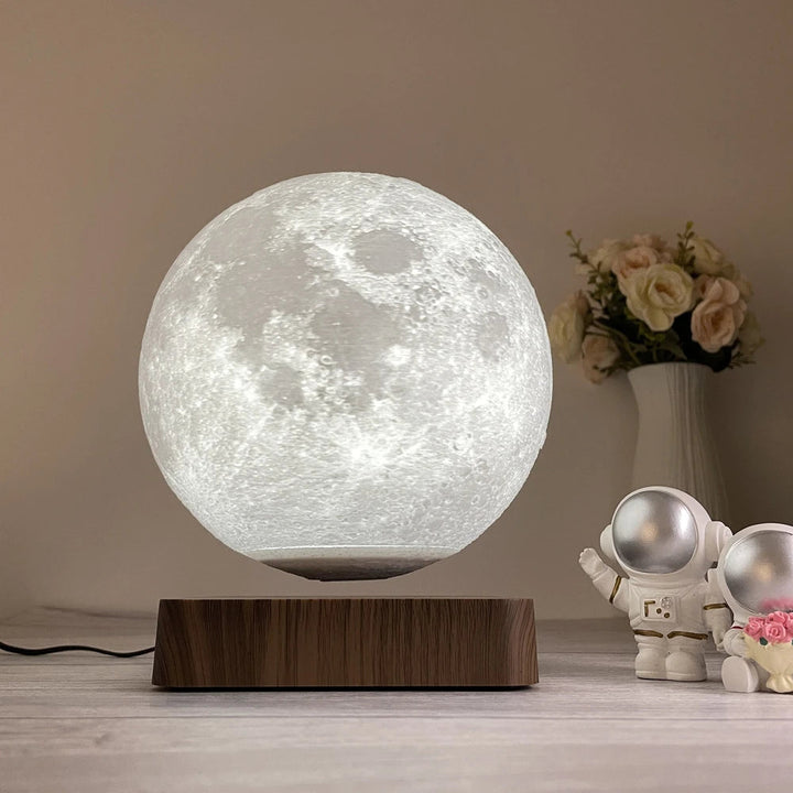 BowLift | Floating Magnetic Moon Lamp with 3D Print and LED Lighting