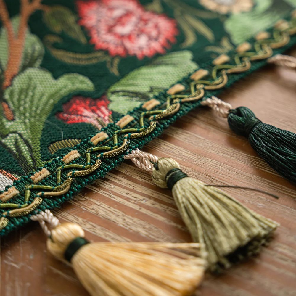 BowLift | Flora Vine Embroidered Table Runner