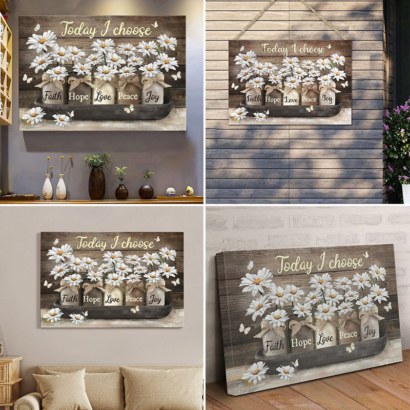 Floral Decorative Painting Core Canvas | Bowlift