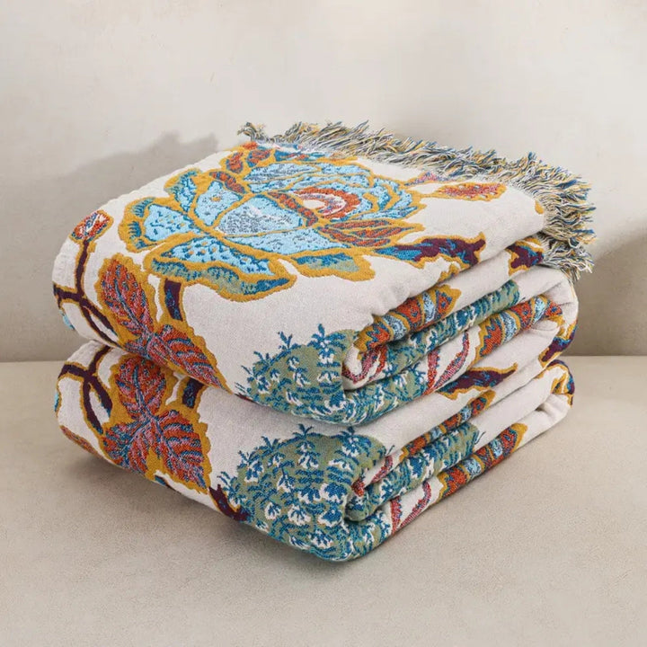 BowLift | Floryn Garden-Inspired Reversible Blanket