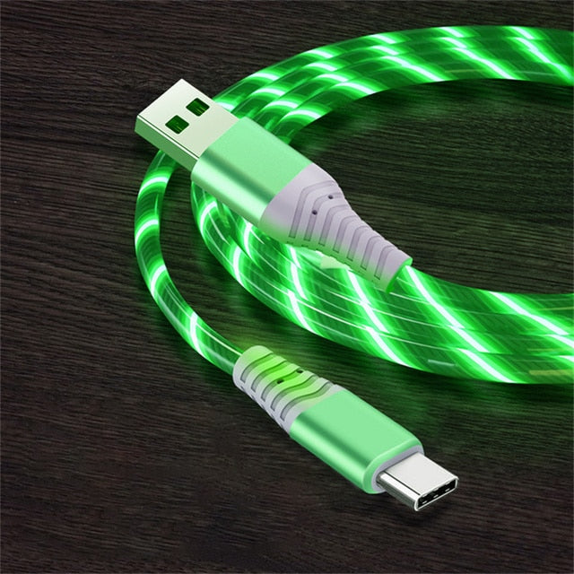 BowLift | Quick Charge Glowing River USB Cable