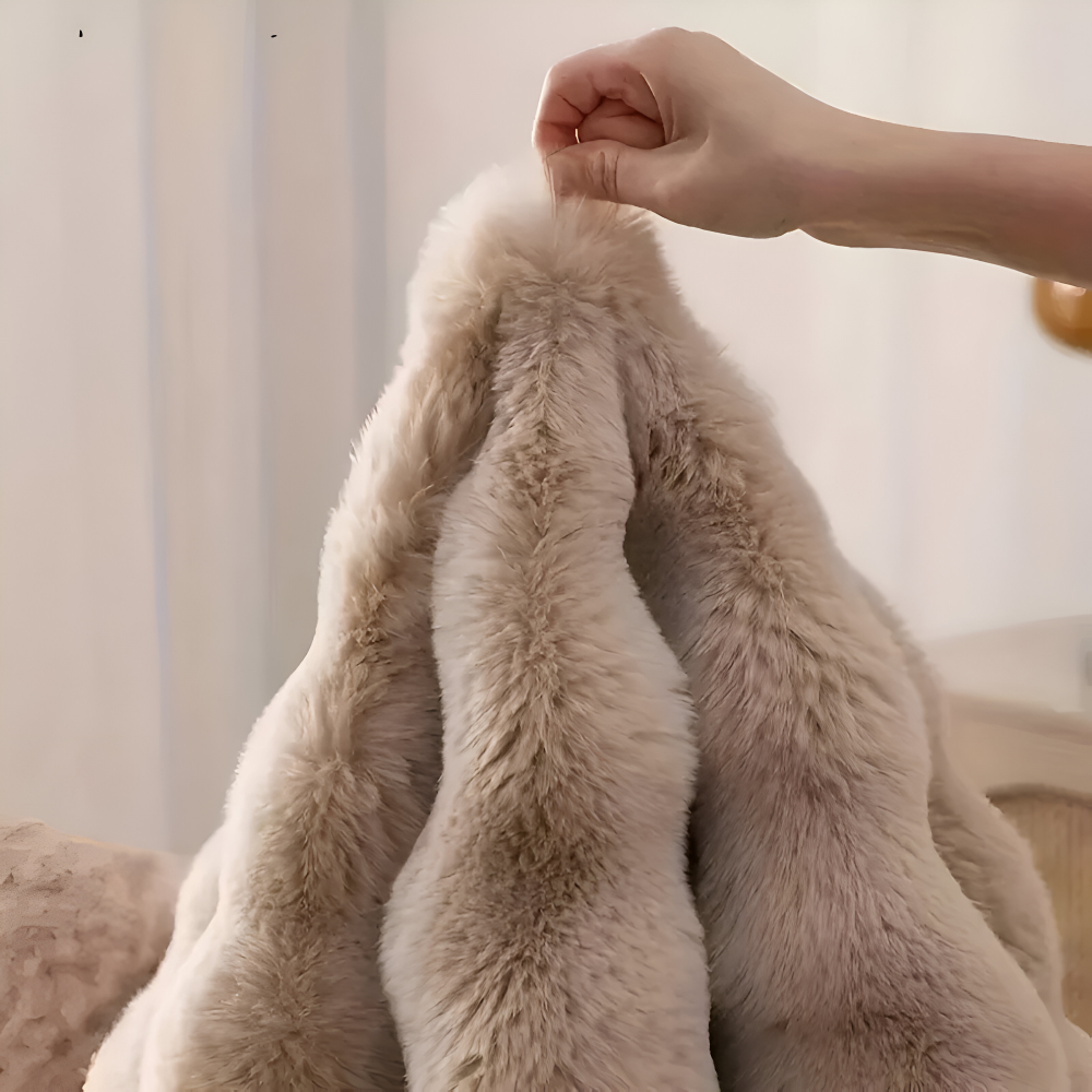 BowLift | Round Velvet Soft Non-Slip Floor Mat – Cozy Fleece Home Decoration
