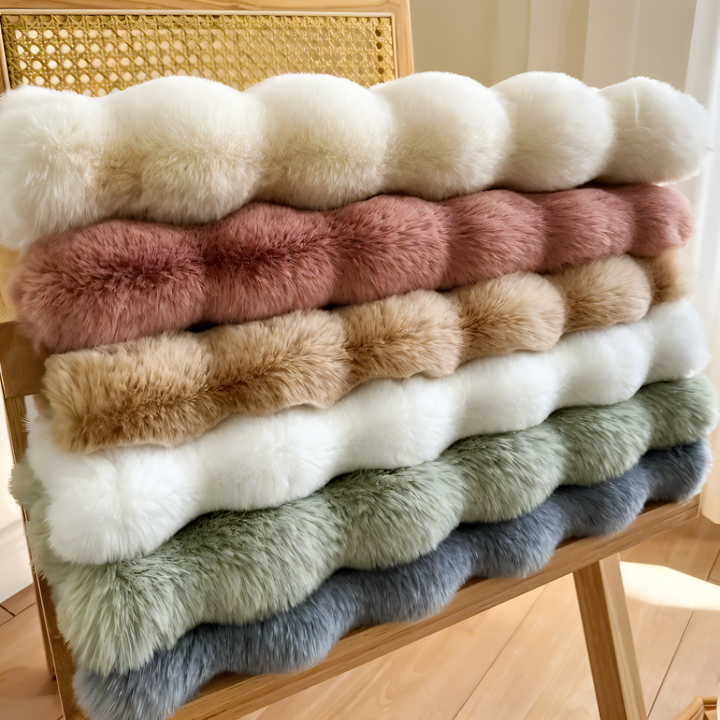 Round Velvety Soft Non-Slip Floor Mat – Cozy Fleece Home Decoration | Bowlift