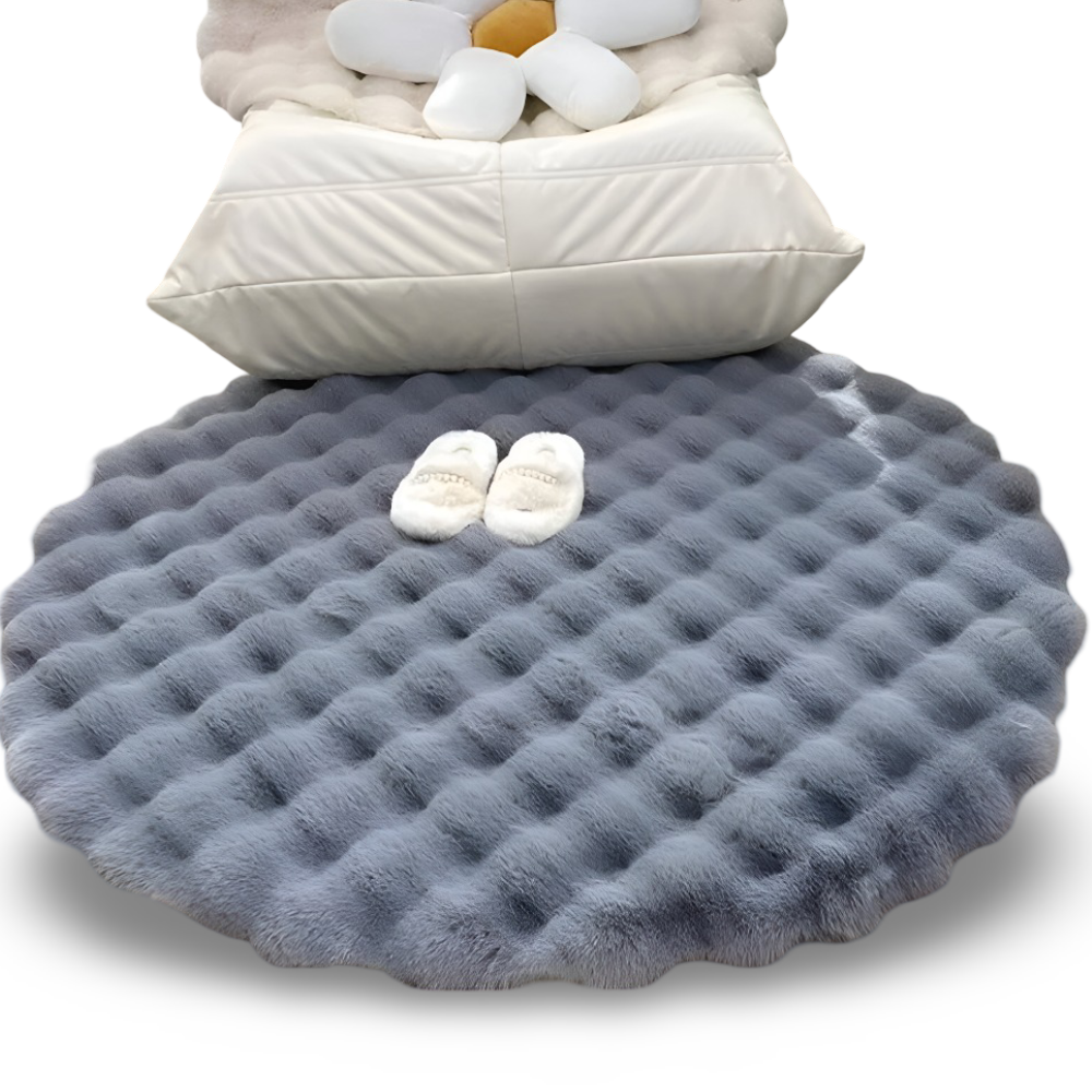 BowLift | Round Soft Non-slip Doormat – Cozy Fleece Home Decoration
