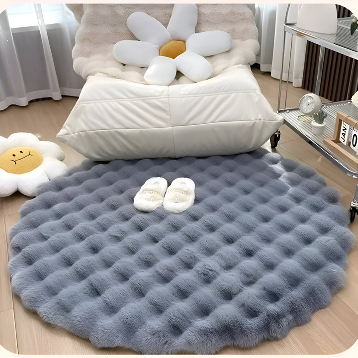 BowLift | Round Soft Non-slip Doormat – Cozy Fleece Home Decoration