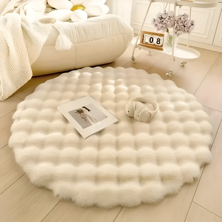 BowLift | Round Soft Non-slip Doormat – Cozy Fleece Home Decoration