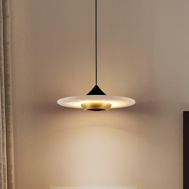 BowLift | OrbeMarbre Ceiling Lamp - Luxurious modern LED pendant light with marble