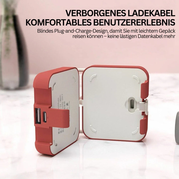 BowLift | Foldable Power Bank – Portable Emergency Charger for On-the-Go