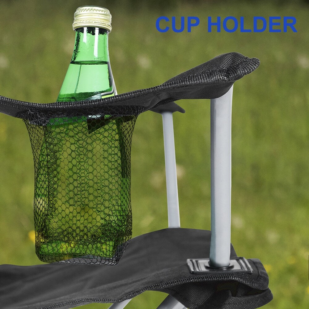 BowLift | Portable Canopy Lounge Chair with Adjustable Sunshade and Cup Holder