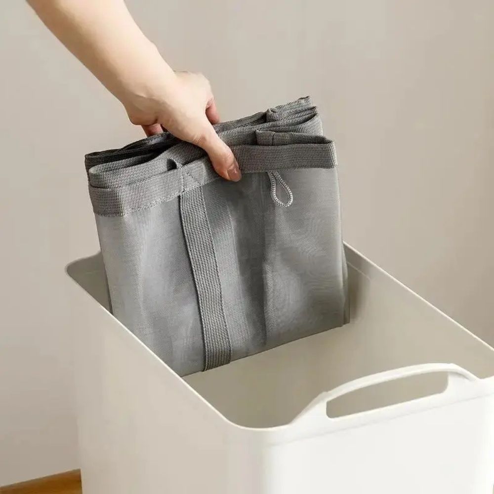 BowLift | Foldable Mesh Laundry Basket
