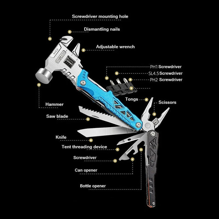 FoldaBowlifte Screwdriver Survival Kit Tool | Bowlift