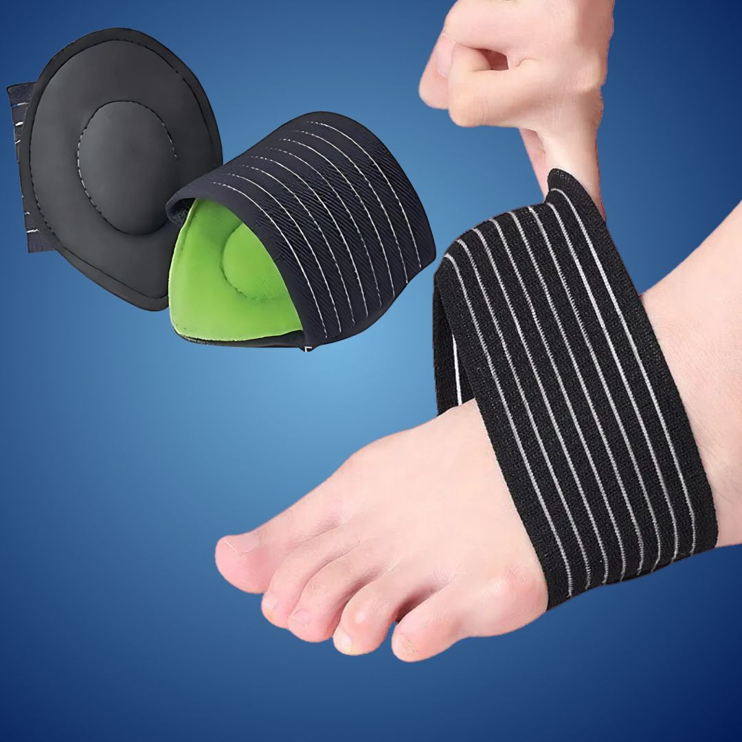 FootEase Arch Support for Plantar Relief | Alleviate Pain and Enhance Comfort for Walking, Running and Standing Bowlift