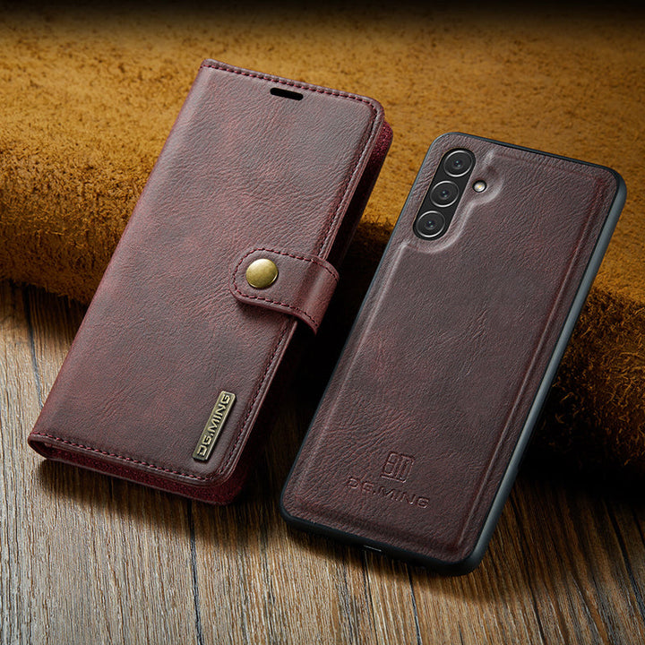 BowLift | 2 in 1 removable flip leather case for Samsung Galaxy