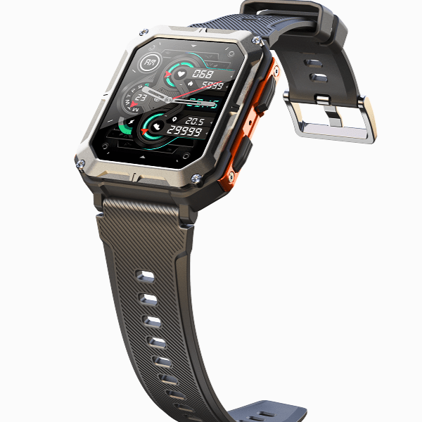 BowLift | Vitalon Prestige Smartwatch | Stainless Steel Smartwatch with Fitness & Health Tracking | Elegant Design & Long Battery Life