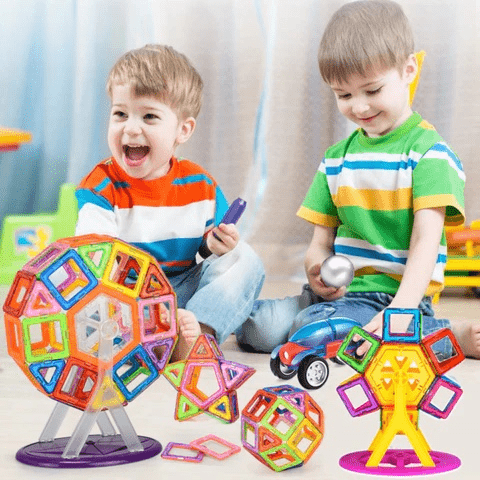 BowLift | Creative magnetic toy for little builders aged 4 and over