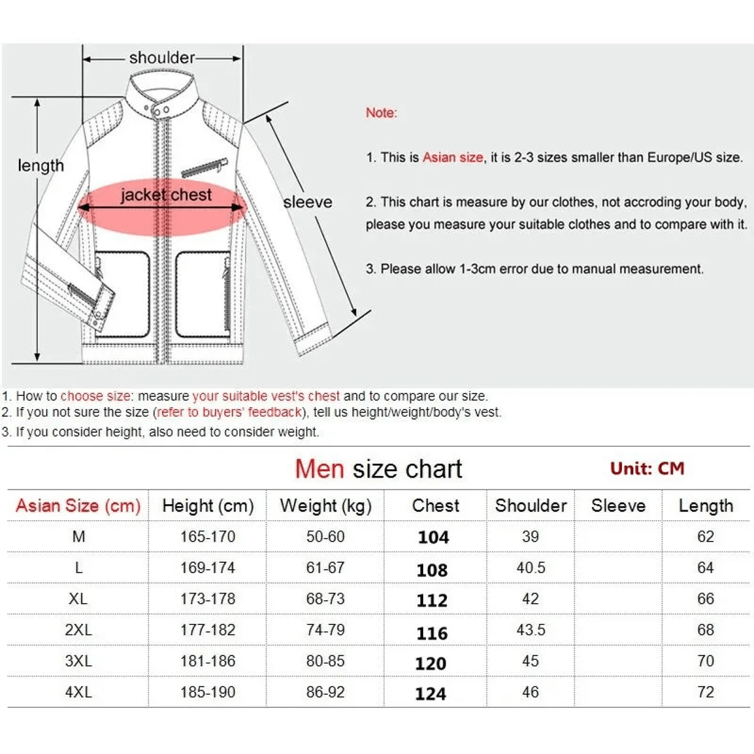 BowLift | Heated Warming Vest Jacket apparel Electric Coat for Men and Women