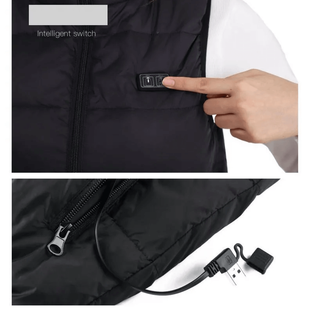 BowLift | Heated Warming Vest Jacket apparel Electric Coat for Men and Women