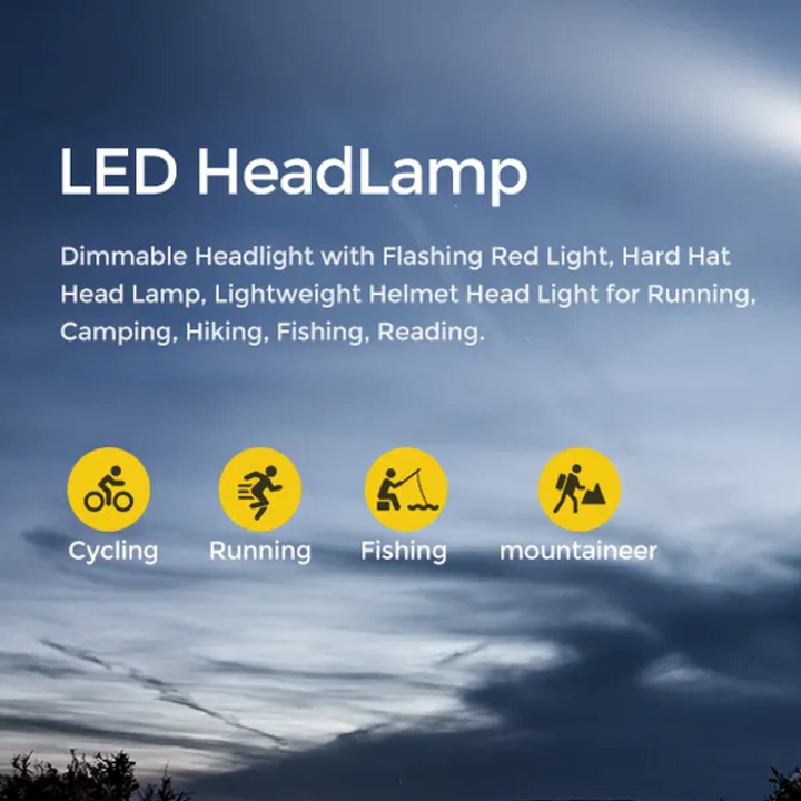 BowLift | Usb Rechargeable Led Waterproof Headtorch