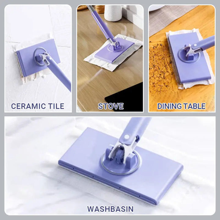 BowLift | Hands-free Cleaning Mop for Wet Wipes – Clean Without Bending
