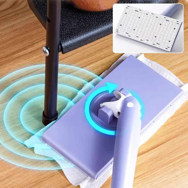 BowLift | Hands-free Cleaning Mop for Wet Wipes – Clean Without Bending