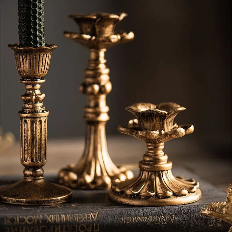 BowLift | AuricGlow – Rustic Candle Holder with Elegant Luxury for a Timeless Look