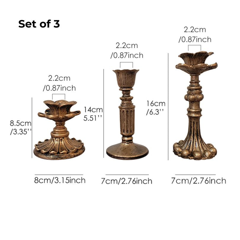BowLift | AuricGlow – Rustic Candle Holder with Elegant Luxury for a Timeless Look