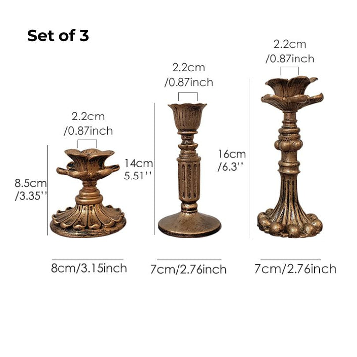 BowLift | AuricGlow – Rustic Candle Holder with Elegant Luxury for a Timeless Look