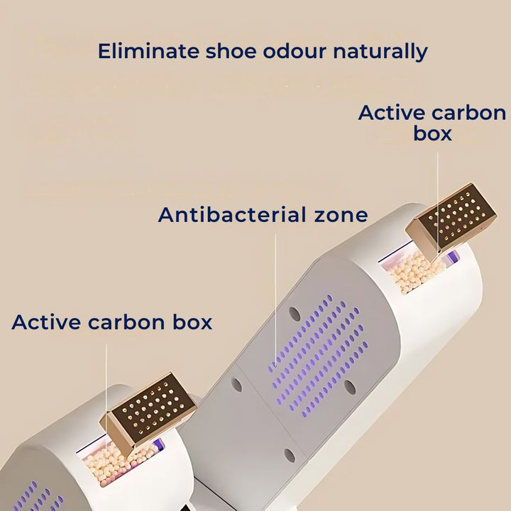 FreshDry Pro Boots Dryer Machine | Deodoriser for Shoes - Effectively Removes Shoe Smell - Get Rid of Smelly Shoes Bowlift