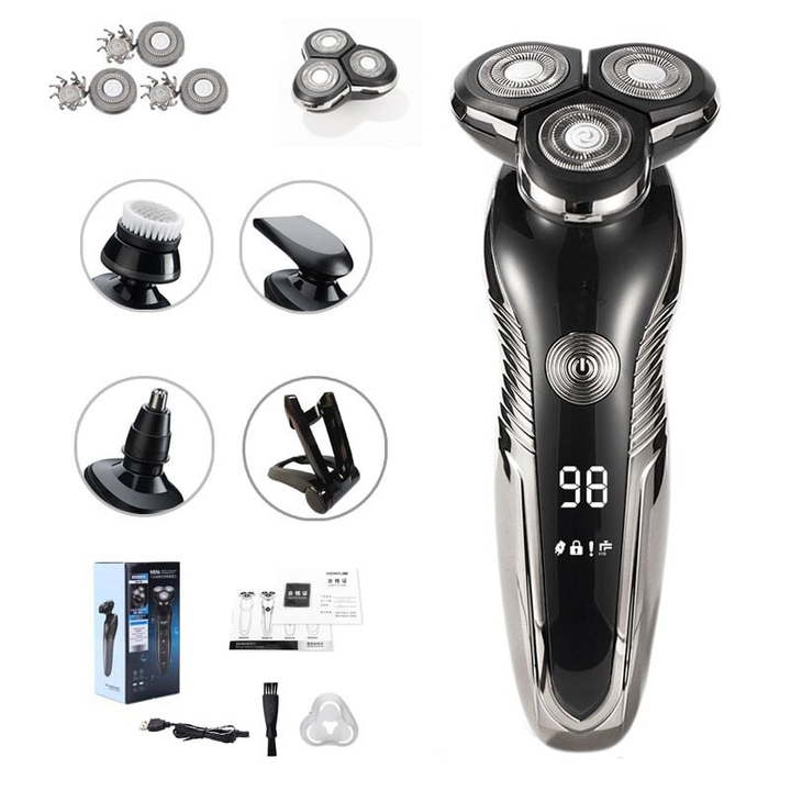 BowLift | Z-Series Electric Razor – Waterproof & Skin-Friendly for Wet and Dry Shaving