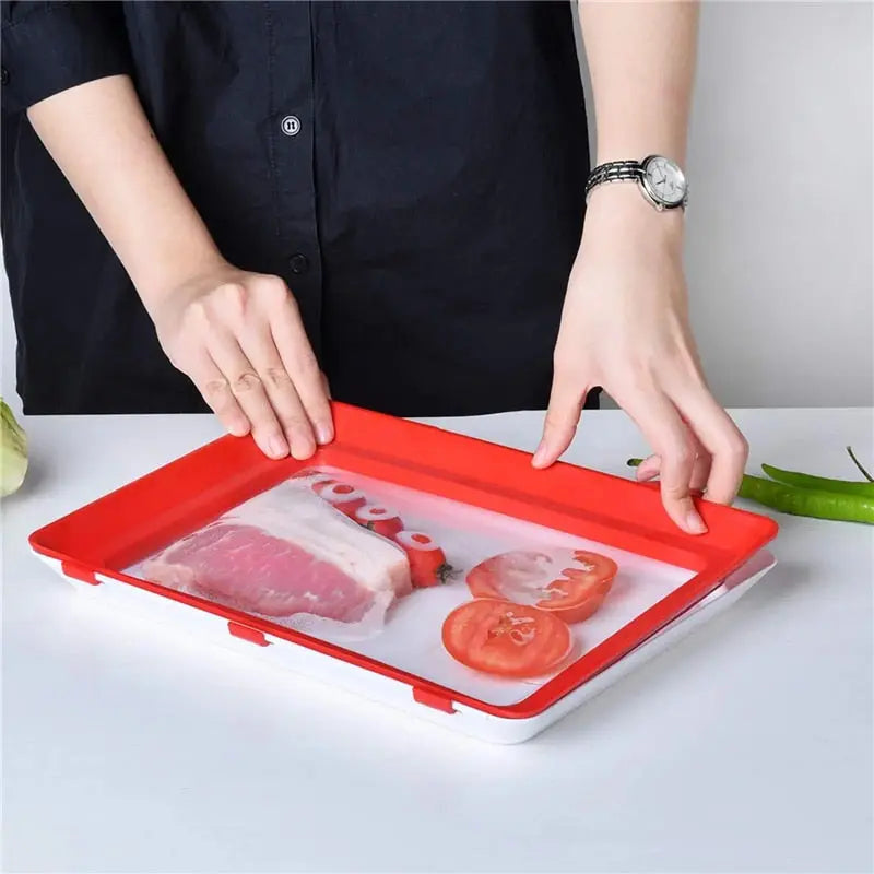 BowLift | Fresh container with airtight closure – Stackable storage tray
