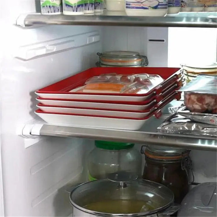 BowLift | Fresh container with airtight closure – Stackable storage tray