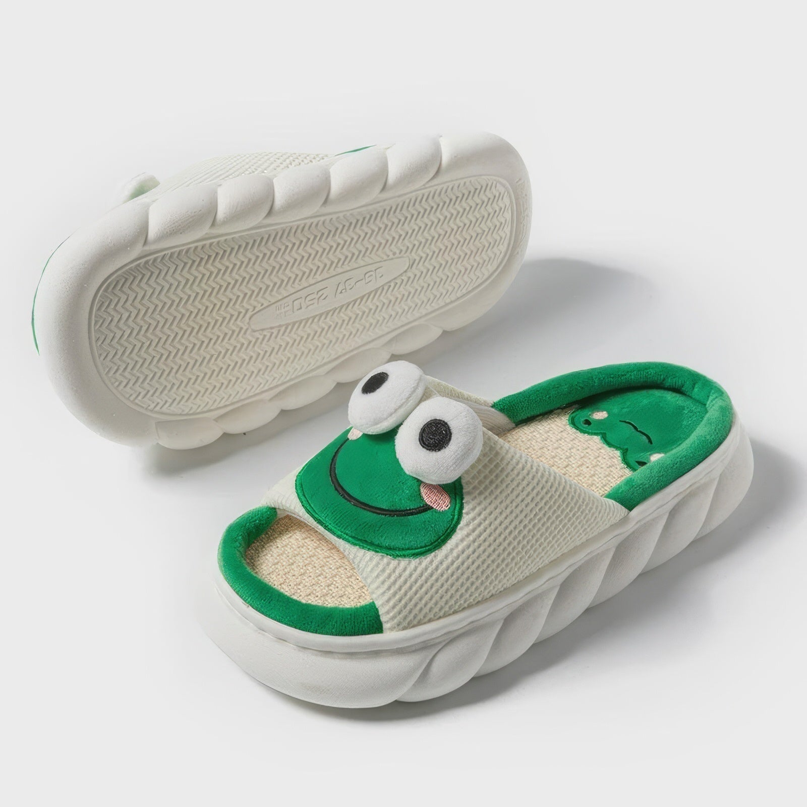 BowLift | 3D Eye Frog Slippers