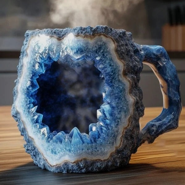 BowLift | CrystalBrew Coffee Mugs | Elegant mineral crystal mugs for a unique coffee experience