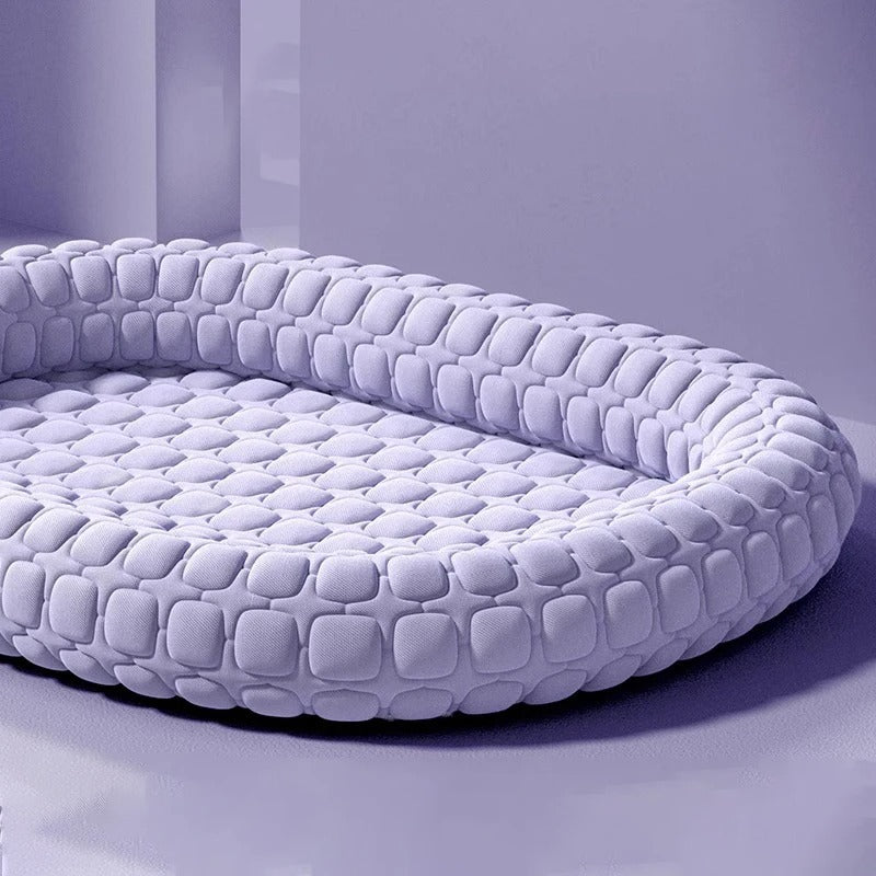 FrostiPad French Bulldog Summer Bed – Non-slip Ice Silk Orthopedic Mat | Bowlift